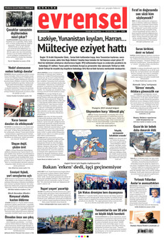 EVRENSEL 18 Aralık 2025 gazete manşeti