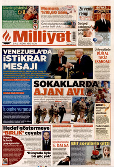 MİLLİYET 6 Ocak 2026 gazete manşeti