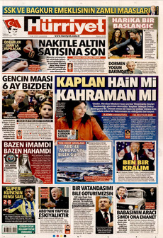 HÜRRİYET 7 Ocak 2026 gazete manşeti