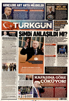 TÜRKGÜN 7 Ocak 2026 gazete manşeti