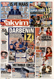TAKVİM 7 Ocak 2026 gazete manşeti