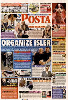 POSTA 8 Ocak 2026 gazete manşeti
