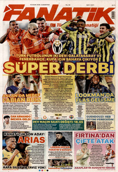 FANATİK 10 Ocak 2026 gazete manşeti