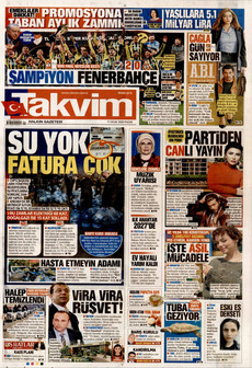 TAKVİM 11 Ocak 2026 gazete manşeti