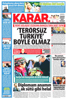 KARAR 25 Ocak 2026 gazete manşeti