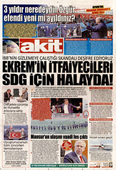 YENİ AKİT 25 Ocak 2026 gazete manşeti