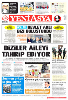 YENİ ASYA 25 Ocak 2026 gazete manşeti