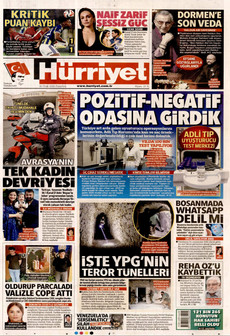 HÜRRİYET 26 Ocak 2026 gazete manşeti