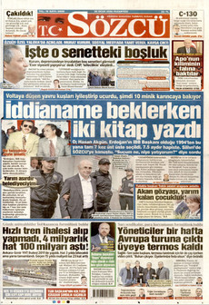 SÖZCÜ 26 Ocak 2026 gazete manşeti