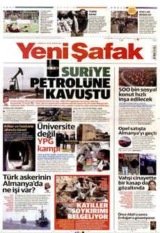 YENİ ŞAFAK 26 Ocak 2026 gazete manşeti