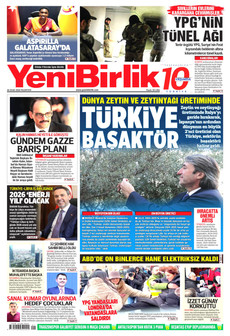 YENİBİRLİK 26 Ocak 2026 gazete manşeti