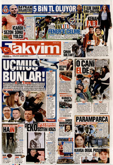TAKVİM 26 Ocak 2026 gazete manşeti