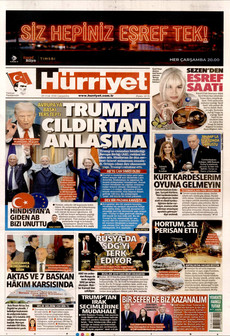 HÜRRİYET 28 Ocak 2026 gazete manşeti