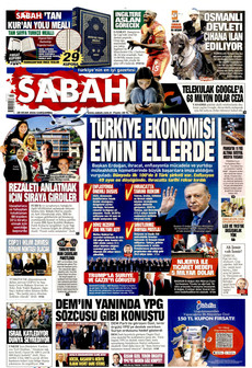 SABAH 28 Ocak 2026 gazete manşeti