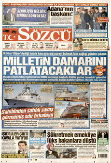 SÖZCÜ 28 Ocak 2026 gazete manşeti