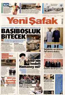 YENİ ŞAFAK 28 Ocak 2026 gazete manşeti