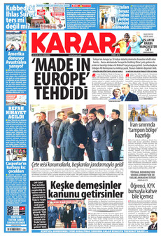 KARAR 28 Ocak 2026 gazete manşeti