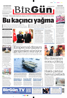 BİRGÜN 28 Ocak 2026 gazete manşeti