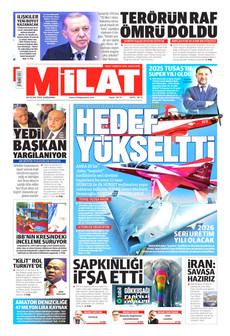 MİLAT 28 Ocak 2026 gazete manşeti