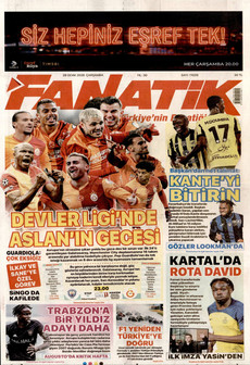 FANATİK 28 Ocak 2026 gazete manşeti