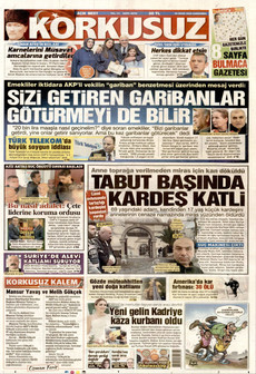 KORKUSUZ 28 Ocak 2026 gazete manşeti