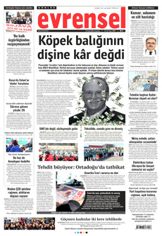 EVRENSEL 29 Ocak 2026 gazete manşeti