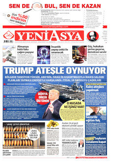 YENİ ASYA 29 Ocak 2026 gazete manşeti