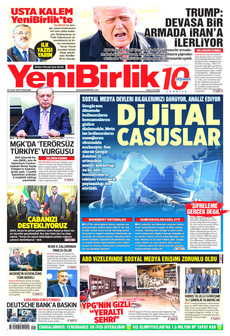 YENİBİRLİK 29 Ocak 2026 gazete manşeti