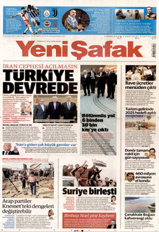 YENİ ŞAFAK 31 Ocak 2026 gazete manşeti