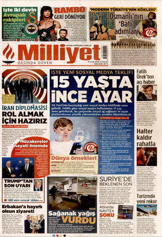 MİLLİYET 31 Ocak 2026 gazete manşeti