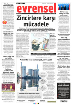 EVRENSEL 31 Ocak 2026 gazete manşeti