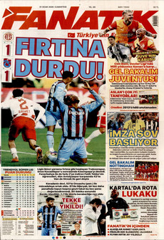 FANATİK 31 Ocak 2026 gazete manşeti