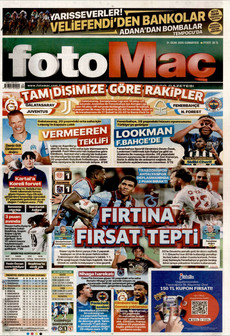 FOTOMAÇ 31 Ocak 2026 gazete manşeti