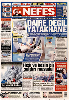 NEFES 1 Şubat 2026 gazete manşeti