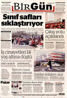 BİRGÜN 1 Şubat 2026 gazete manşeti