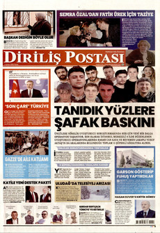 DİRİLİŞ POSTASI 1 Şubat 2026 gazete manşeti