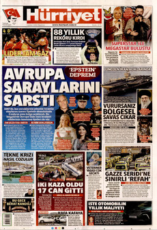 HÜRRİYET 2 Şubat 2026 gazete manşeti