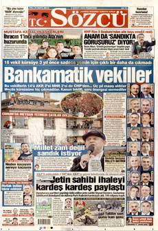 SÖZCÜ 2 Şubat 2026 gazete manşeti