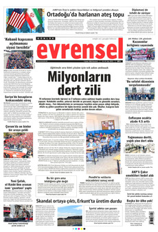 EVRENSEL 2 Şubat 2026 gazete manşeti
