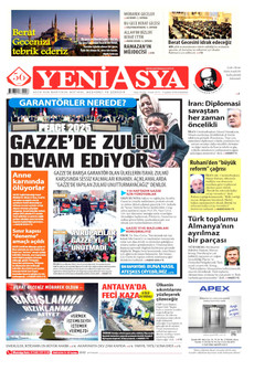 YENİ ASYA 2 Şubat 2026 gazete manşeti