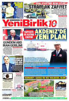 YENİBİRLİK 2 Şubat 2026 gazete manşeti