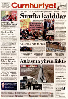 CUMHURİYET 3 Şubat 2026 gazete manşeti
