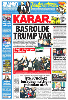 KARAR 3 Şubat 2026 gazete manşeti