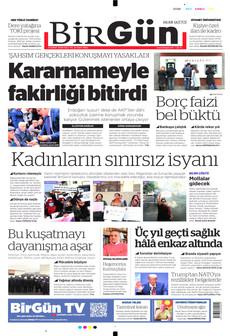 BİRGÜN 3 Şubat 2026 gazete manşeti