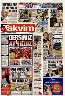 TAKVİM 3 Şubat 2026 gazete manşeti