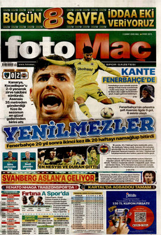 FOTOMAÇ 3 Şubat 2026 gazete manşeti