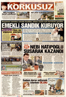 KORKUSUZ 3 Şubat 2026 gazete manşeti