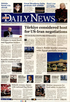 HÜRRİYET DAİLY NEWS 3 Şubat 2026 gazete manşeti