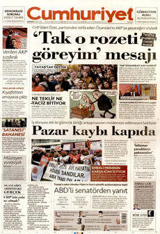 CUMHURİYET 11 Şubat 2026 gazete manşeti