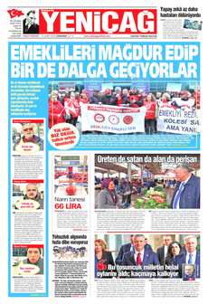 YENİÇAĞ 11 Şubat 2026 gazete manşeti